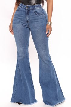 Blue Stretch Flare Jeans, Blue Stretch Denim Flare Jeans, Blue Stretch Flare Denim Jeans, Stretch Blue Flare Jeans For Fall, Stretch Light Blue Denim Jeans, Light Blue High Rise Jeans For Fall, Non-stretch Blue Denim Flare Jeans, Blue Denim Flare Jeans For Fall, Blue Flare Denim Jeans