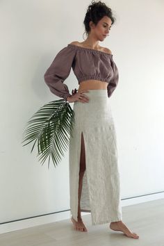 Maxi linen skirt Long skirt organic skirt Summer skirt | Etsy Linen Skirt Maxi, Linen Long Skirt For Vacation, Long Linen Skirt For Vacation, Vacation Long Linen Skirt, Bohemian Linen Maxi Skirt For Beach, Fitted Linen Maxi Skirt For The Beach, Bohemian Linen Maxi Skirt, Bohemian Long Linen Maxi Skirt, Bohemian Linen Maxi Skirt With Lined Detail