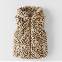 Nwt Zara Kids Faux Fur Vest In Size 13-14 Years Smoke And Pet Free Environment For Search Purposes Only: Cheetah Leopard Print Fuzzy Soft Warm Cozy Lined Padded Transitional Party Animal Cute Staple Girls Hooded Cuddly Adorable Jaguar Brand New With Tags Bundle&Save On Some Of Our Favorite Designers: Art Class, Adidas, H&M, Cat&Jack, Zara, Purbaby, Baby Mori, Brooks Brothers, Aritzia, Old Navy, J. Crew, Crewcuts, Uniqlo, Aden & Anais, Patagonia, Nike, Toms, Gymboree, Gap, Ralph Lauren & More Cute Brown Winter Outerwear, Leopard Fur Coat Outfit, Leopard Fur Coat, Zara Puffer, Fur Coat Outfit, Toddler Vest, Girls Fur, Black Puffer Vest, Shearling Vest