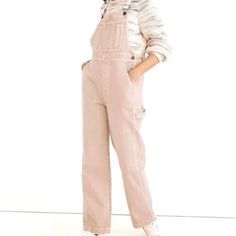 Reposhing This Item I Purchased From @Stayathomegirl. Loved It, But Ready To Rotate For Something New. Questions? Leave A Comment Below! Orange Overalls, Jean Overalls, Madewell Jeans, Peach Pink, Orange Pink, Pink Orange, Color Orange, Something New, Pink And Orange