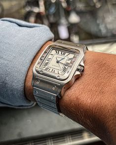 Mens Luxury Lifestyle, Wrist Game, Vintage Watches For Men, Dope Jewelry, Cartier Watch, Jewelry Lookbook, Gentleman Style, Luxury Watches For Men, Stylish Men