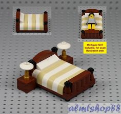 Lego House Ideas Furniture, Easy Lego Creations, Lego House Ideas, Wc Bathroom, Lego Furniture, Lego Accessories, Lego Display, Micro Lego, Spa Bathroom