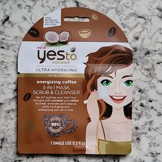 Questions? Leave A Comment Below! Yesto Coconut Ultra Hydrating 3 In 1 Energizing Coffee Scrub & Cleanser Mask For Dry Skin Single Use Laneige Water Sleeping Mask, Mask For Dry Skin, Coffee Face Mask, Pore Mask, Charcoal Face Mask, Collagen Mask, Clear Glowing Skin, Green Tea Mask, Pore Cleanser