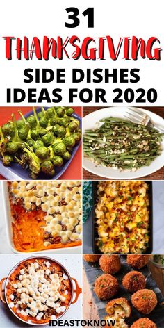 the best thanksgiving side dishes for 2020 that are easy to make, delicious and healthy