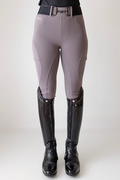 Fleece Lined Riding Tights - Same design as our best selling riding tights with added fleece to keep you warm during winter. Fleece is not thick and bulky, just a light layer of fleece to keep you warm. * These pants run true to size just like our original riding tights. If you wear a medium in our original tights, order a medium in our fleece lined. THIS IS A BREECH-LEGGING. THIS PANT HAS THE COMFORT OF A LEGGING WITH THE DURABILITY AND FUNCTION OF A BREECH. Silky smooth material. 78% Poly, 22% Winter Tights, Winter Riding, Riding Tights, Riding Breeches, Woman Style, Compression Tights, Riding Outfit, Character Ideas, Hats For Sale