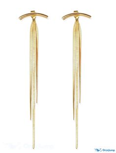 OrcaJump - Womens Mismatch Dangle Tassel Fringe Alloy Earrings - 1 Pair - Street Wedding Evening Wear Mismatch Earrings, Street Wedding, Fringe Fashion, Alloy Earrings, Mismatched Earrings, European Vintage, Tassel Fringe, Style Boho, Earrings Dangle