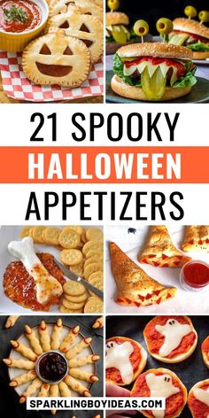 Halloween is just around the corner, which means it's party time! And who better to throw a Halloween party than your friends and family? If you're looking for Halloween appetizers, then you've come to the right place! From mini ghosts to spooky pumpkins and everything in between, I've got tons of Halloween appetizer ideas that are fun and festive. These Halloween food ideas are super easy recipes that are sure to please a crowd. Fun Halloween Appetizers, Easy Halloween Party Food, Halloween Appetizer, Halloween Finger Foods, Halloween Appetizers Easy, Halloween Themed Food, Halloween Party Appetizers, Halloween Food Appetizers, Appetizers For Kids