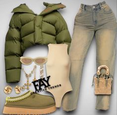 Green Uggs Outfit, Fits Fall, Fly Outfit, 2024 Outfits, Effortlessly Chic Outfits