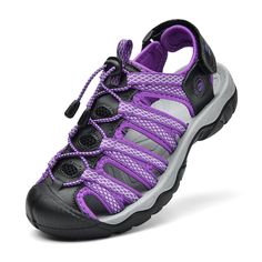 PRICES MAY VARY. Super Soft EVA Cushioned Women Sandals :The lightweight soft breathable upper with EVA midsole makes this closed-toe womens water shoes the right shoe for any summer adventure. Rubber Outsole Wear-Resistant Cushioning: Rubber sole material let this womens fisherman sandals have strong anti-skid and wear-resistant performance. Lightweight cushioning rubber, comfortable pace . Lightweight &Comfortable Walking Sandals: The slide sandals multi functional sole ensures reliable tracti Womens Water Shoes, Comfortable Walking Sandals, Salt Water Sandals, Womens Hiking, Water Shoes Women, Saltwater Sandals, Water Sandals, Fisherman Sandals, Hiking Sandals