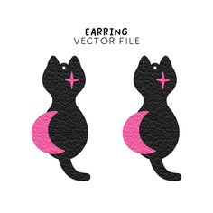 Black Cat Earring SVG, Laser Cut Earring Template for Glowforge, Halloween Earring Vector for Cutting Machine, Spooky Kitty DIY Jewelry File THIS IS A DIGITAL FILE - Not a Physical Product! After you purchase this listing you will be able to INSTANTLY download the ZIP FOLDER. Inside the zip folder is a PDF file for you to read over and the three file formats below:  Design File Formats: SVG - Scalable Vector Graphics DXF - Drawing Exchange Format EPS - Encapsulated PostScript Our vector earring template files are eligible for PERSONAL use and COMMERCIAL use to create physical items. This includes creating physical products to sell for profit. We do not permit sharing or RE-SELLING our vector files, doing so is a violation of U.S. Intellectual Property Rights.  At Verdure We don't accept re Earring Vector, Spooky Kitty, Laser Cut Earring, Cat Earring, Earring Template, Black Cat Earrings, Earring Svg, Laser Cut Earrings, Property Rights