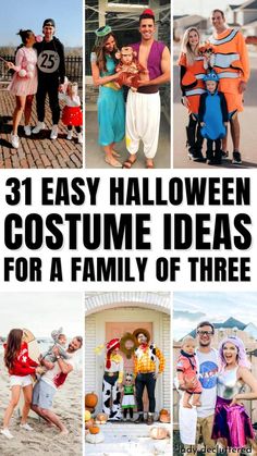 halloween costumes that are easy to make and great for the whole family, including kids