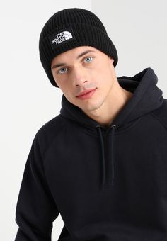 Face Logo, Cuffed Beanie, The North Face Logo, North Face, The North Face, Black