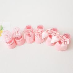 3-piece Cotton Bowknot Decor Antiskid Baby Socks Wholesale children's clothing - PrettyKid Velour Jumpsuit, Socks Design, Flower Pants, Bloom Baby, Pink Tulle, Baby Socks, Champagne Color, Designer Socks, Lovely Print