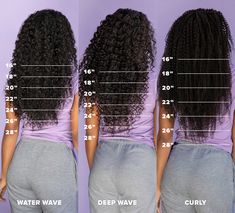 Our virgin human hair deep wave texture delivers semi-tight ringlet curls for a full-bodied style. Ringlet Curls, Curly Bundles, Deep Wave Hair, Brazilian Deep Wave, Wave Texture, Textured Waves, Wave Hair, Hair Curly, Deep Wave