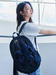 Composition : nylonColor: NavyCountry of Origin : China Composition, Bag Lady, Backpacks, New York, China, Navy, The Originals