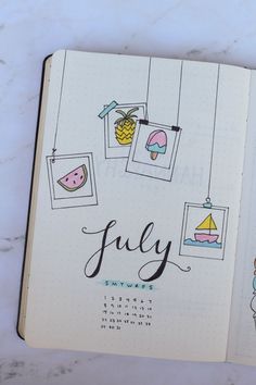 July Bujo, Bullet Journal Month, Bujo Layout, Bullet Journal 2020, Penanda Buku, Bullet Journal 2019, Bullet Journal Banner, Full Of, Bullet Journal Mood