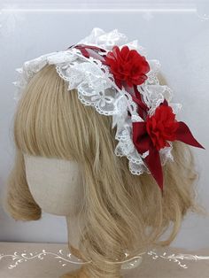 This price is for a hairband only, others are not included. Lolita Accessories:Floral Design / Hairband Headpiece Ideas, Floral Hairband, Floral Accessories, Art Characters, Reasons To Smile, Clothes Ideas, Pink Beige, Art Tips, White Outfits