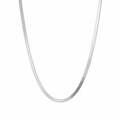 Silver Herringbone Chain for women by Berradas jewelry Silver Minimalist Herringbone Necklace With Box Chain, Classic Silver Herringbone Necklace With Adjustable Chain, Silver Classic Snake Chain Necklace, Classic Silver Snake Chain Necklace For Everyday, Elegant Silver Herringbone Necklace With Adjustable Chain, Silver Herringbone Necklace With Box Chain For Everyday, Classic Silver Snake Chain Necklace With Adjustable Chain, Silver Herringbone Necklace With Delicate Chain For Everyday, Elegant Silver Snake Chain Necklace With Adjustable Chain