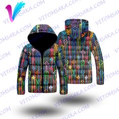 Product Information:Material: 100% polyester outer layer, quilted lining.Our Ultralight Down Jacket comes with a stand-up collar, quilted... Quilted Hooded Jacket For Streetwear, Multicolor Winter Outerwear With Fleece Lining, Luxury Black Quilted Jacket For Winter, Designer Winter Puffer Jacket For Streetwear, Multicolor Fleece-lined Outerwear For Streetwear, Luxury Winter Outerwear With Stand Collar, Designer Winter Streetwear Outerwear, Luxury Hooded Quilted Jacket For Winter, Luxury Hooded Quilted Winter Jacket