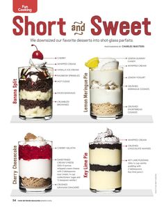 Read e57iejrhy by coolokdows on Issuu and browse thousands of other publications on our platformStart here Dessert Shooters Recipes, Shooter Recipes, Dessert Cups Recipes, Mason Jar Desserts, Dessert Shooters, Mini Dessert Cups, Dessert In A Jar, Lemon Yogurt, Dessert Party