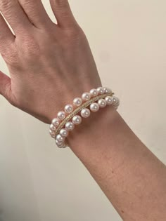 New without tags Assael Forever 18k gold pearl bangle, with 7.5-8mm Akoya cultured pearls and approx. 4.00ctw G/VS diamonds. Retail $25000. DESIGNER: Assael MATERIAL: 18k Gold GEMSTONES: Diamond, Pearl DIMENSIONS: Bracelet will fit approx. up to 7" wrist and is 19mm wide. WEIGHT: 46.2 grams MARKED/TESTED: Assael, 750. CONDITION: New/Store Sample Diamond Pearl Bracelet, Pearl Bracelet Gold Indian, Pearl Diamond Bracelet, Pearl And Diamond Bracelet, Pearl Bangles Indian Gold, Pearl Bangle Designs, Gold And Pearl Bracelet, Pearl Bangles Gold, Haldi Jewellery