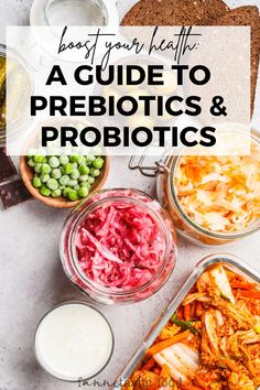 Boosting your health with prebiotics and probiotics - fANNEtastic food Increase Fiber Intake, Probiotics Food, Best Prebiotic Foods, Gut Health Smoothie, Probiotics Benefits, Best Probiotics For Women, Micro Biome, Increase Fiber, Yummy Lunch Recipes