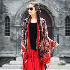 Item Code2261198307390MaterialCottonProduct Details:·Casual·Printed·Tassel·Daily,Travel,GiftLength: 180.00 cm/ 70.87 "Width: 110.00 cm/ 43.31 " Casual Beach Shawl For Fall, Casual Fall Beach Shawl, Vintage Fall Shawl, Bohemian Shawl With Tassels For Spring, Bohemian Spring Shawl With Tassels, Red Fringe Shawl For Fall, Red Fringed Shawl For Fall, Fall Tassel Shawl, Fall Shawl With Tassels