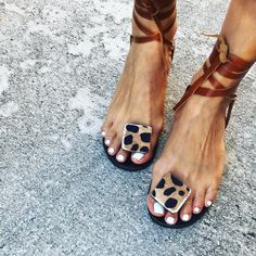 Kelly Sandal Brown Cow Print Toe with Brown Straps | Etsy Leopard Print Leather Ankle Strap Sandals, Leopard Print Sandals, Ankle Strap Sandals Flat, Summer Sandals Flat, Leopard Sandals, Vintage Sandals, Boho Sandals, Fashion Slippers, Strap Sandals Women