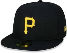 New Era🖤😍 Mlb Hat, Brand Board, Pittsburgh Pirates, Streetwear Men Outfits, Brand Guidelines, Fitted Hat, Baseball Caps, New York Yankees