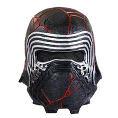 PRICES MAY VARY. Inspiration comes from Kylo Ren,Realistic Detail and Movie-accurate reproduction,It might be the Coolest Thing You Have Ever Bought. Great group and family costume ideas! Made of High Quality Latex,Natural harmless materials,no harmful for body,comfortable and durable,movie-accurate reproduction,best cosplay prop for kylo ren. One size fits most teens and adults, Head Size about 24inch,Suit for men and women, teens boys and girls. Kylo Ren Helmet Perfect for Christmas/Halloween/Masquerade Dress Up/Carnival Party,Comic-con,Anime party.Wearing this Kylo Ren cosplay helmet,you will become the focus of the whole halloween. If you're not completely satisfied at any time, Please freely contact us via Email. Kylo Ren Helmet Mask Newest Force Awakens Cosplay Latex full head Deluxe Black Warrior Costume Accessories For Fantasy Events, Black Mask Costume Accessories For Themed Events, Warrior Cosplay Costume For Halloween Costume Party, Black Fandom Costume For Halloween, Black Sci-fi Masks And Prosthetics For Cosplay Events, Sci-fi Halloween Cosplay Costume, Black Fandom Halloween Costume, Sci-fi Black Masks And Prosthetics For Cosplay, Black Mask For Themed Events