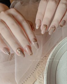 Fancy Nails Designs, Blush Nails, Bride Nails, Cat Kuku, Girls Nails, Bling Nails, Fancy Nails, Nude Nails, Stylish Nails