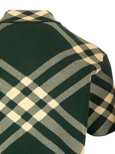 90%MERINO WOOL 10%POLYESTER Green Wool Crew Neck Top, Wool Short Sleeve Tops For Work, Short Sleeve Wool Tops For Work, Classic Plaid Wool Tops, Barbour Steve Mcqueen, John Lobb, Steve Mcqueen, Engineered Garments, Luxury Shop