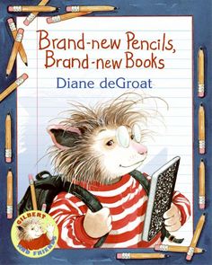 the book cover for brand new pencils, brand new books