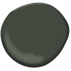 the dark green paint is shown in this image