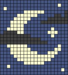 a blue and white pixellated pattern with the letter c in it's center