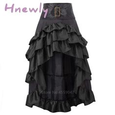 Gender: WOMENItem Type: SkirtsCharacters: OtherComponents: SkirtsSource Type: OtherOrigin: Mainland ChinaMaterial: PolyesterModel Number: MedievalPattern: SolidProducts include: SkirtProduct type: Halloween costumes for womenProduct Categories: Medieval dressStyle: Middle ages RenaissanceProduct Style: Vintage women skirt[20220906]? Gothic Skirt For Cosplay And Fall, Gothic Skirt For Cosplay In Fall, Steampunk Ruffled Skirt For Cosplay, Steampunk Tiered Skirt For Costume Party, Fitted Gothic Skirt For Fantasy Events, Gothic Black Skirt For Larp, Steampunk Halloween Costume Skirt, Halloween Cosplay Tiered Skirt, Halloween Costume Party Ruffled Skirt