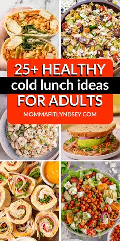 25 healthy cold lunch ideas for adults