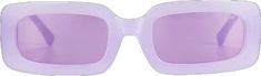 Chic Purple Sunglasses With Mirrored Lenses, Purple Square Frame Sunglasses With Gradient Lenses, Trendy Purple Square Frame Sunglasses, Modern Purple Square Frame Sunglasses, Trendy Purple Cat Eye Sunglasses With Uv Protection, Purple Glass Sunglasses For Spring, Casual Purple Sunglasses For Summer, Trendy Purple Sunglasses With Square Frame, Modern Purple Sunglasses With Gradient Lenses