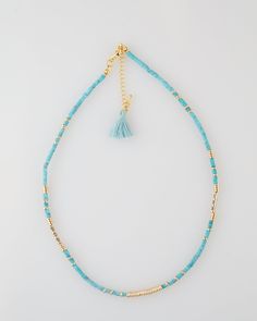 Teal Rondelle Necklace for Women - Jewelry - WAR Chest Boutique Rondelle Necklace, Turquoise Accessories, Sister Necklace, Pearl Shop, Blue Tassel, Chain Extenders, Creating Jewelry, Themed Jewelry, Sapphire Blue