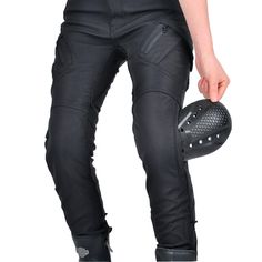 Women Winter Waterproof Armored Riding Plus Velvet Pants is motorcycle ready for cold weather, while at the same time, being spot on when it comes to fashion trends. The sleek polyester and cotton fabrics used in the jeans mix into the perfect blend of utility and comfort. CE Certified Knee Hip Protective Pads ⇨ The knee and hip pads are detachable and easy to mount. Insert them into their special pockets for added protection on the road. Reinforced Stitching ⇨ The pants feature reinforced stitc Biker Pants With Pockets For Motorcycling, Biker Bottoms Straight Leg For Motorcycling, Biker Straight Leg Bottoms For Motorcycling, Biker Style Straight Leg Bottoms For Motorcycling, Biker Pants With Belt Loops For Motorcycling, Leather Motorcycle Gloves, Motorcycle Jeans, Denim Vests, Hip Pads