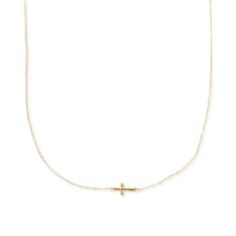 in stock 14k Yellow Gold Cross Necklace With Adjustable Chain, Minimalist 14k Gold Cross Pendant Jewelry, 14k Gold Cross Necklace Tarnish Resistant, 14k Gold Cross Pendant Jewelry For Everyday, Dainty 14k Gold Cross Jewelry, 14k Gold Filled Cross Pendant Jewelry With Adjustable Chain, Dainty Yellow Gold Cross Pendant Jewelry, Classic Cross Pendant Jewelry With Adjustable Chain, Everyday Gold Plated Cross Jewelry