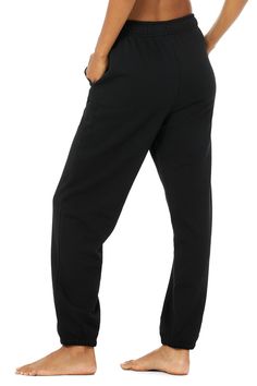 We’re all about the Accolade Sweatpant — it’s a super soft, leveled-up classic with a chrome Alo logo detail and powerful, performance tech for studio & street. Wear it in cold weather with a bold jacket and transition to warmer weather with slides. Super-soft fleece fabric For chill time or to-and-from Designed to work from studio to street Wear-tested by our in-house team for the perfect fit Alo Yoga® | Accolade Sweatpant in Black, Size: 2XS Comfortable Cotton Bottoms By Alo Yoga, Comfortable Cotton Alo Yoga Bottoms, Comfortable Alo Yoga Cotton Bottoms, Sporty Cotton Bottoms By Alo Yoga, Casual Alo Yoga Bottoms With Comfort Waistband, Alo Yoga Casual Bottoms With Comfort Waistband, Alo Yoga Relaxed Fit Pants, Alo Yoga Cotton Sweats For Loungewear, Alo Yoga Cotton Pants For Loungewear