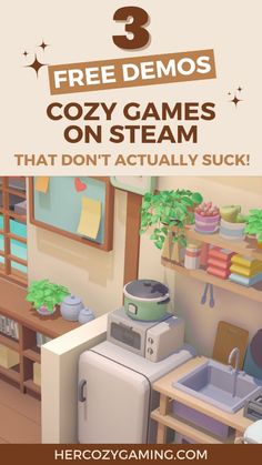 Free Cozy Pc Games, Cute Steam Games, Free Games To Play Online, Gaming Laptop Aesthetic, Cozy Steam Games, Cute Games App, Cute Games To Download, Games To Play On Pc