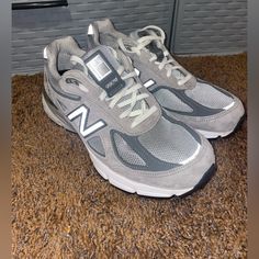 Great Condition Light And Dark Grey Color Open To Offers Grey New Balance Shoes, Shoes New Balance, Dark Grey Color, Light And Dark, New Balance Shoes, Grey Color, Gray White, New Balance, Light In The Dark