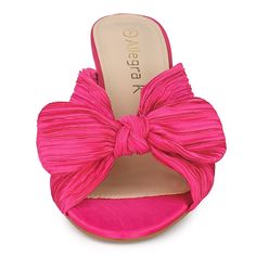 These gorgeous high-heeled sandals are crafted with textured fabric and feature a stylish bow decor on the vamp. With an open-toe design and a complimenting block heel, these sandals are perfect for a variety of occasions such as parties, sweet dating, shopping, festivals, banquets, office outfits, casual wear, and daily outfits. They are versatile and can be worn for any event. These slide sandals are perfect for office, evening, and dating events. The outsole is made of rubber and the heel is Pink Bow Sandals With Synthetic Material, Pink Synthetic Sandals With Bow, Pink Block Heel Heels With Bow, Party Heels With Bow Straps And Block Heel, Party Heels With Padded Heel In Fabric, Pink Heels With Bow For Summer, Spring Synthetic Heels With Bow, Pink Sandals With Bow Straps For Summer, Summer Block Heels With Bow