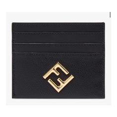 New In Box With Dustbag & Card, 100% Authentic Ff Diamonds Wallet With Diagonal Ff Logo, Central Compartment And Six Card Slots. Made Of Black Leather. Gold-Finish Metalware. Made In Italy Measurements: Height : 8 Cm Width : 10 Cm Product Code: 8m0445alwaf0kur Fendi Diamonds Card Holder Black Ff Gold Hardware Card Holder Case Wallet Fendi Card Holder, Formal Rectangular Wallet With Logo, Designer Rectangular Wallets With Logo, Luxury Rectangular Wallets With Logo, Luxury Rectangular Wallet With Logo, Elegant Everyday Wallets With Gold-tone Logo Plaque, Elegant Wallets With Gold-tone Logo Plaque, Designer Wallets With Card Slots For Formal Occasions, Designer Business Wallets With Logo