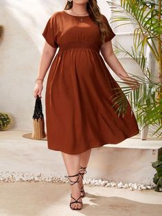 Simple Maternity Dresses, Plus Maternity Dress, Pregnant Work Outfit Summer, Pregnant Women Dress, Maternity Short Dresses, Maternity Dresses For Work, Pregnancy Clothes Dresses, Pregnancy Dress Outfits