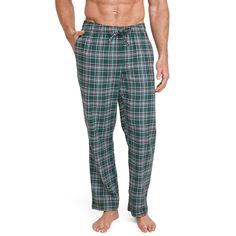 Designed for just-right warmth with flannel that's brushed for added softness, this pair feels so good against crisp, cool sheets. Mens Flannel Pajamas, Mens Plaid Flannel, Jockey Mens, Tall Man, Flannel Pajama Pants, Mens Flannel, Flannel Pajamas, Sleep Pants, Mens Plaid