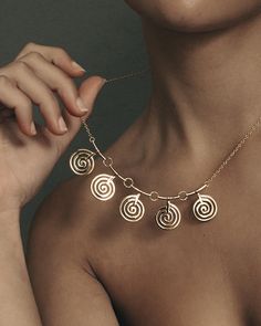 The Loci necklace in Cross brushed and Polished 18K Gold Vermeil has a modern, yet ancient allure featuring spirals. Shop the Loci Necklace online. Gold Vermeil Jewelry, Cycle Of Life, Vermeil Jewelry, Necklace Online, Changing Seasons, Cable Chain, Necklace Gold, Gold Vermeil, Geometric Shapes