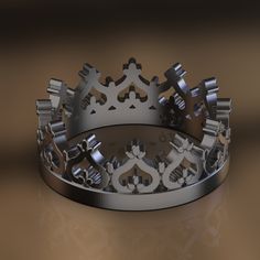 "💔 Introducing our \"Crown Ring\" - a regal piece crafted from 925 Sterling Silver, boasting an elegant crown design. Made with precision and attention to detail, this ring symbolizes grandeur and prestige associated with royalty. 💔Constructed from high-quality Sterling Silver, the ring is durable and hypoallergenic for everyday wear. Available in various sizes, it makes an exceptional gift for those who appreciate the beauty and symbolism of crowns. 💔Meticulously crafted, each ring radiates Silver Regal Jewelry For Gift, Luxury Crown-shaped Jewelry With Prong Setting, Luxury Crown Promise Ring, Luxury Crown-shaped Promise Ring, Luxury Crown Shaped Promise Ring, Classic Silver Jewelry With Crown Design, Sterling Silver Crown Jewelry, Crown Shaped Jewelry For Anniversary, Elegant Rings With Crown Design